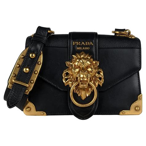 lion bag prada|prada cahier lion bag.